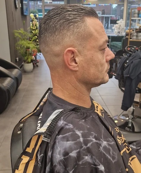 Yoland Barbershop kapsel en resultaat 2